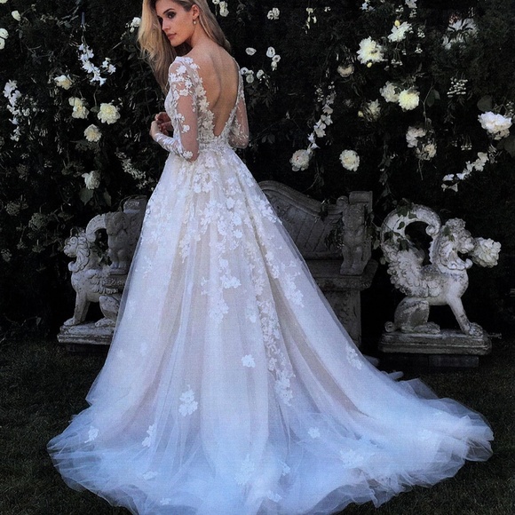 Designer Wedding Gown - Picture 2 of 5